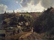 Camille Pissarro La Cote du Fallais,Pontoise oil painting reproduction